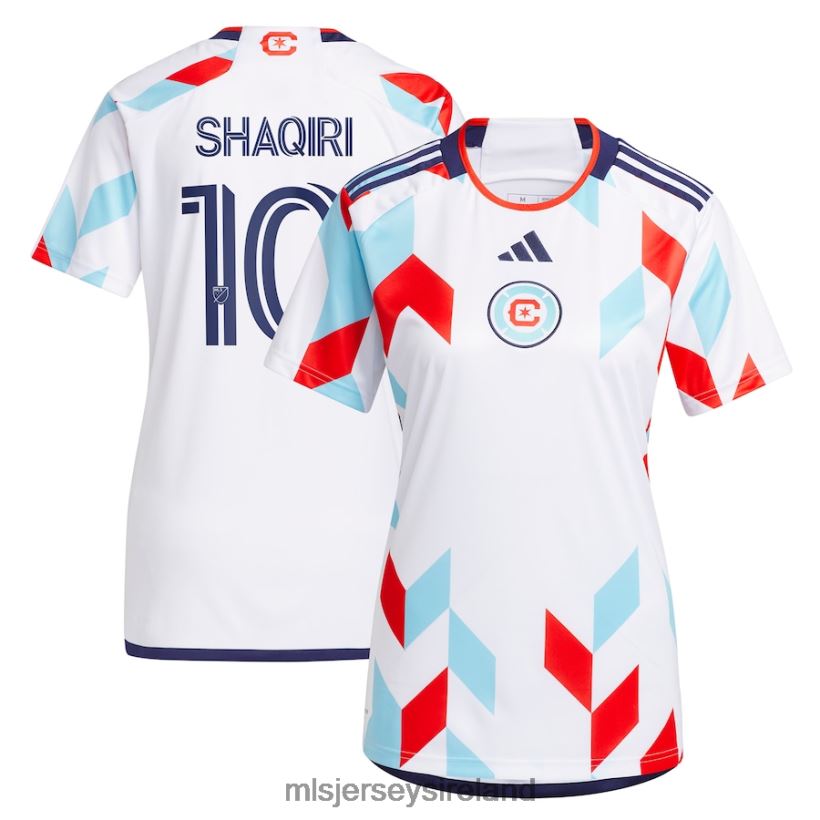 Jersey Chicago Fire Xherdan Shaqiri Adidas White 2023 A Kit For All Replica Player Jersey Women MLS Jerseys RR22VR908